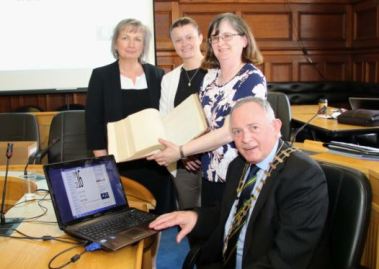 1916 Digitisation of Archived Minutes launched last Thursday